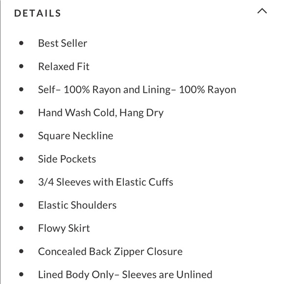 BNWT Reality Check Pocketed Babydoll Dress - Blue - Picture 7 of 10